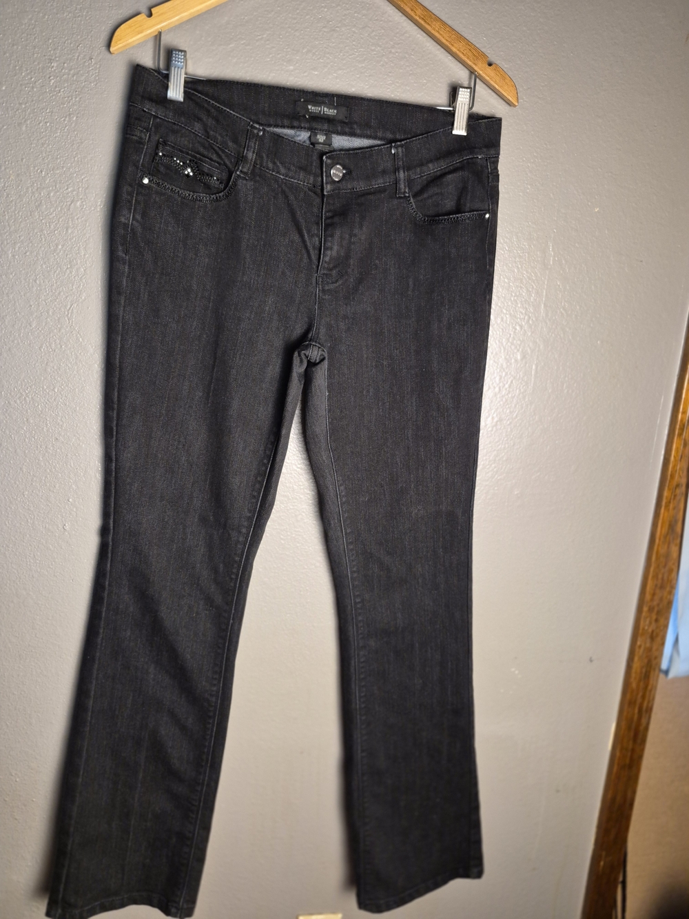 White House Black Market Black Bootcut Women's Jeans